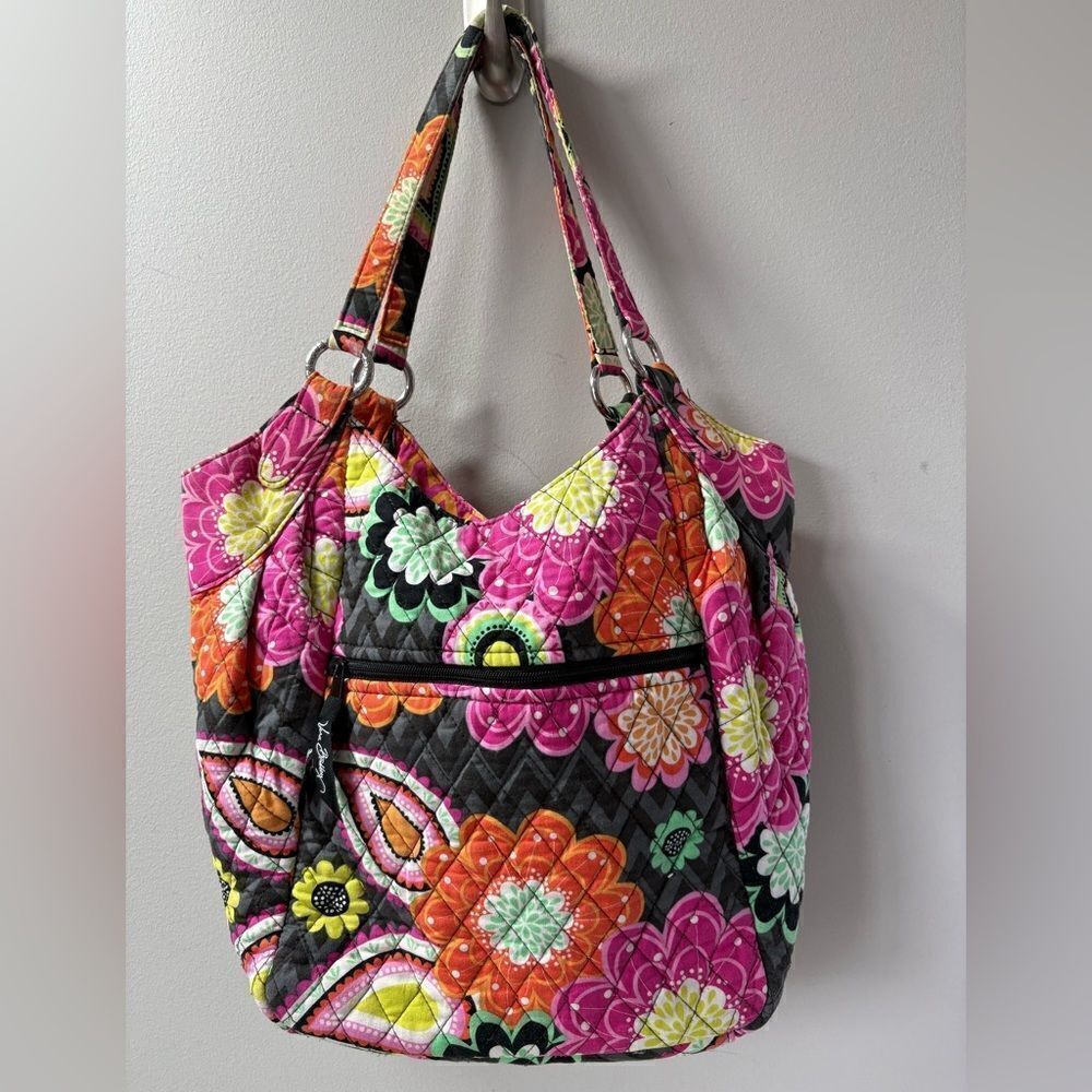 Vera Bradley Ziggy Zinnia Shoulder Bag